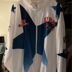 Champion 1996 USA Official Outfitter 100 Atlanta Windbreaker